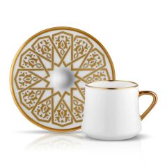 KOLEKSİYON SUFİ SELÇUKLU ÇAY FİNCANI 6 KİŞİLİK