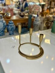 LYON GOLD METAL 3'LÜ MUMLUK 19x20x18 CM