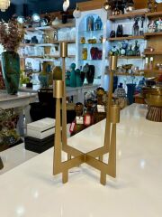 LYON GOLD METAL 4'LÜ MUMLUK 40CM