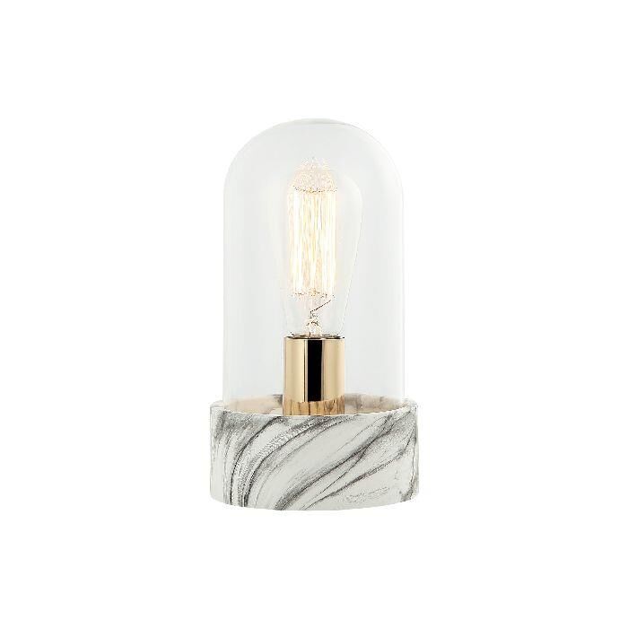 TIME GRİ MERMER ABAJUR