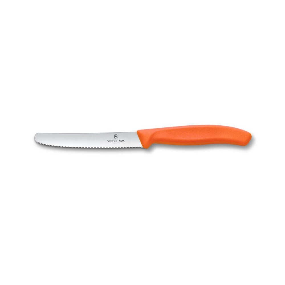 DOMATES BIÇAK TIRTIKLI TURUNCU 11CM