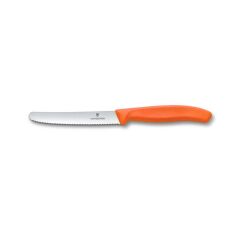 DOMATES BIÇAK TIRTIKLI TURUNCU 11CM