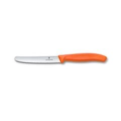DOMATES BIÇAK TIRTIKLI TURUNCU 11CM