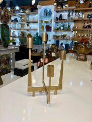 LYON GOLD METAL 4'LÜ MUMLUK 29CM