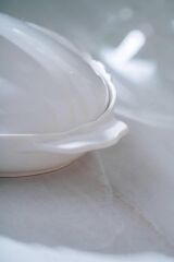 PURE CARMEN OVAL KAPAKLI SUNUM KABI 34CM