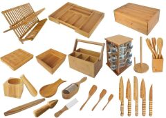 BAMBU 23 PARÇA MUTFAK SETİ