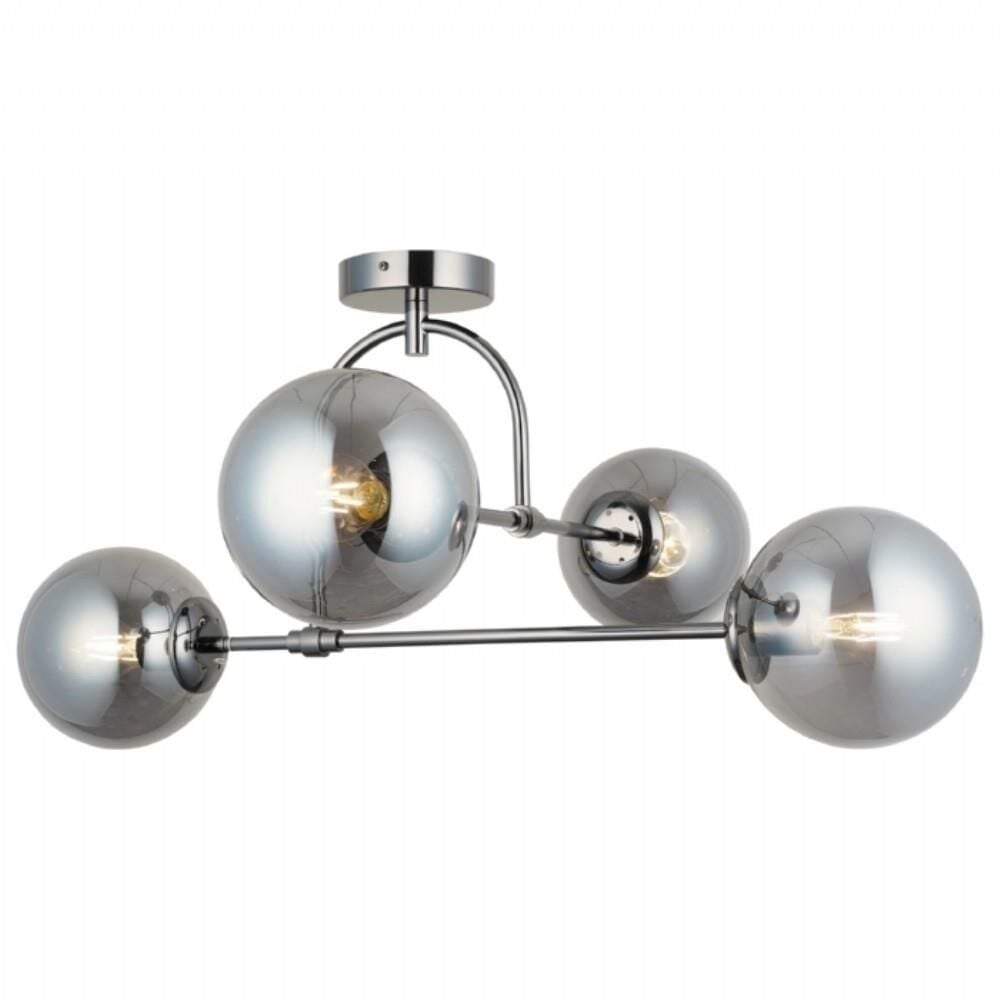 PORTEMO KOBALT 4'LÜ PLAFONYER AVİZE 4XE27