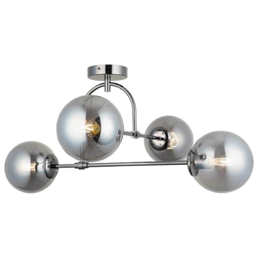 PORTEMO KOBALT 4'LÜ PLAFONYER AVİZE 4XE27