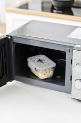 FİKA GLACE GRİ VAKUMLU SAKLAMA KABI 460 ML