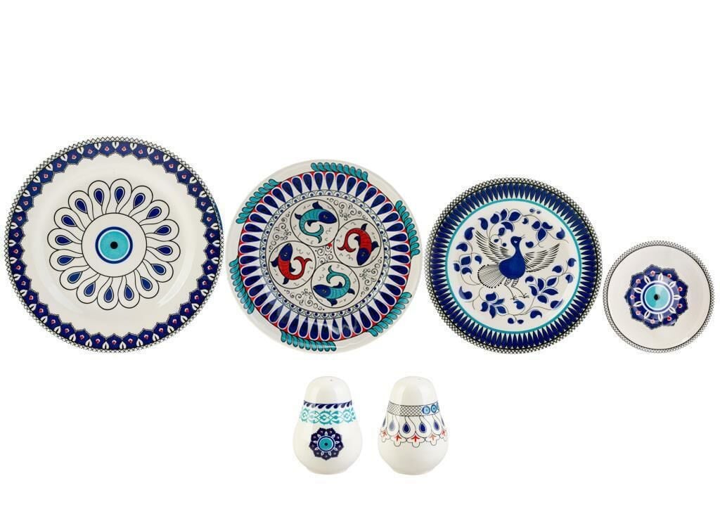 MAİ SERİSİ 6 KİŞİLİK 26 PARÇA YEMEK TAKIMI