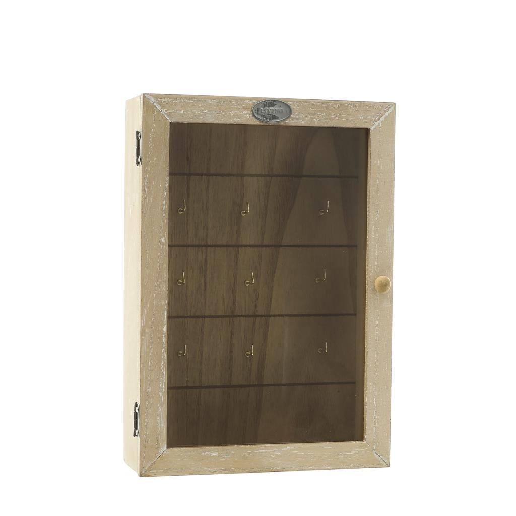 DOĞAL AHŞAP ANAHTARLIK 27CM