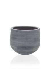 OVAL KİREMİT SAKSI 17X15CM