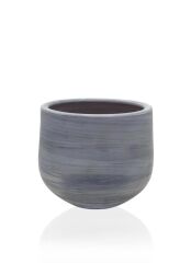 OVAL KİREMİT SAKSI 17X15CM