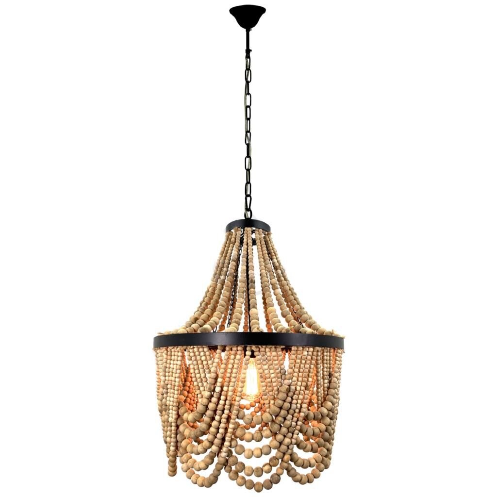 REVOLTA 02 AHŞAP AVİZE 1XE27