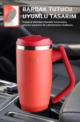 FİKA LUMİ DÖNER KULPLU TERMOS 1200 ML KIRMIZI