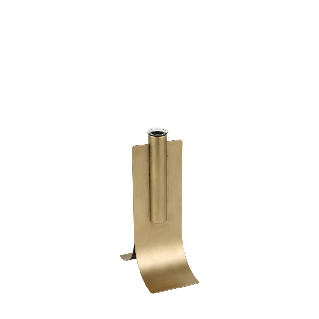 LYON ESKİTME METAL VAZO 15x9x25 CM