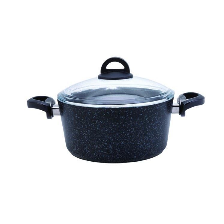 DARK STONE BIO GRANİT TENCERE 24CM