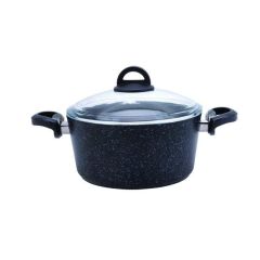 DARK STONE BIO GRANİT TENCERE 24CM