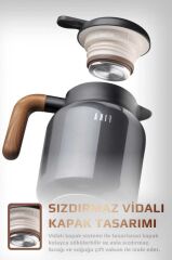 FİKA PAETA TERMOS 1300 ML ANTRASİT