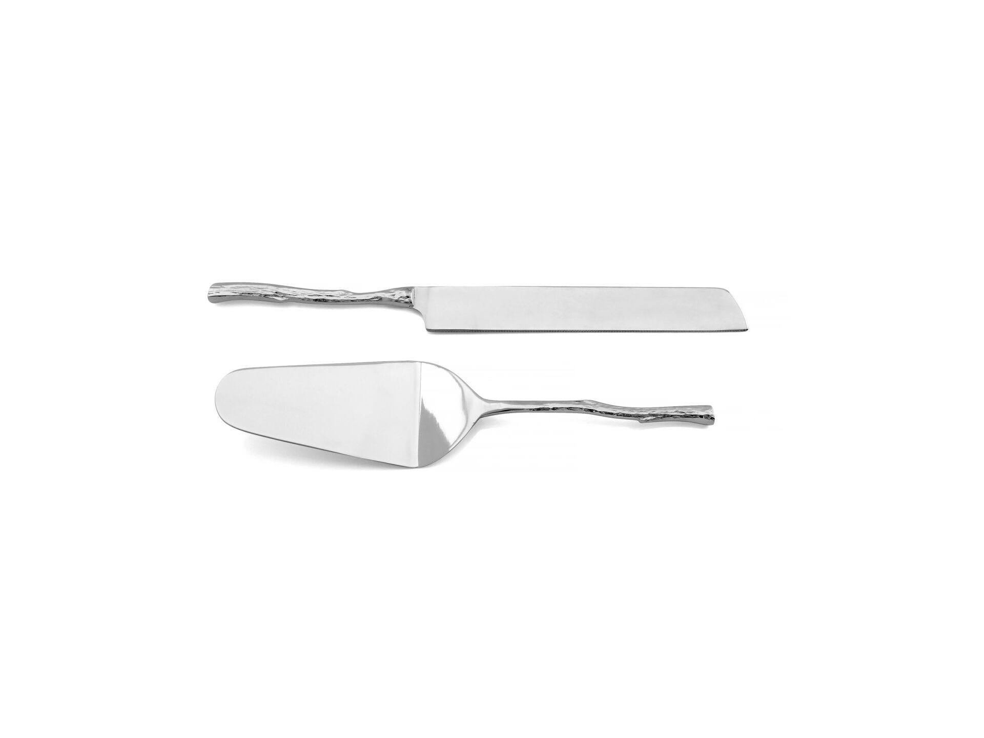 GÜMÜŞ DAL DESEN 2'Lİ PASTA SERVİS SETİ