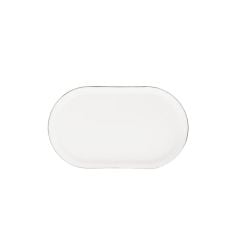 ELEGANT SİYAH KAYIK TABAK 25CM