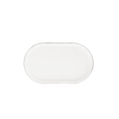ELEGANT SİYAH KAYIK TABAK 25CM