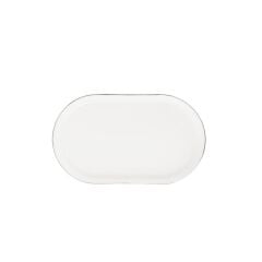 ELEGANT SİYAH KAYIK TABAK 25CM
