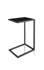 SİYAH METAL YAN SEHPA 62CM