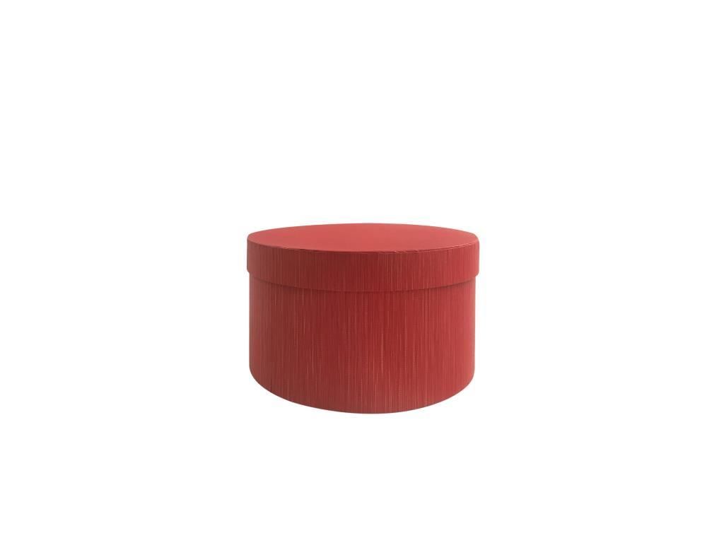 KIRMIZI SİLİNDİR KUTU