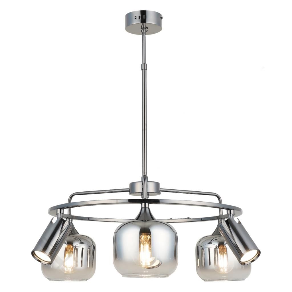 RAZNO KOBALT 3+3 AVİZE 3XGU10+3XE27