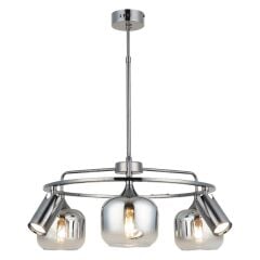 RAZNO KOBALT 3+3 AVİZE 3XGU10+3XE27