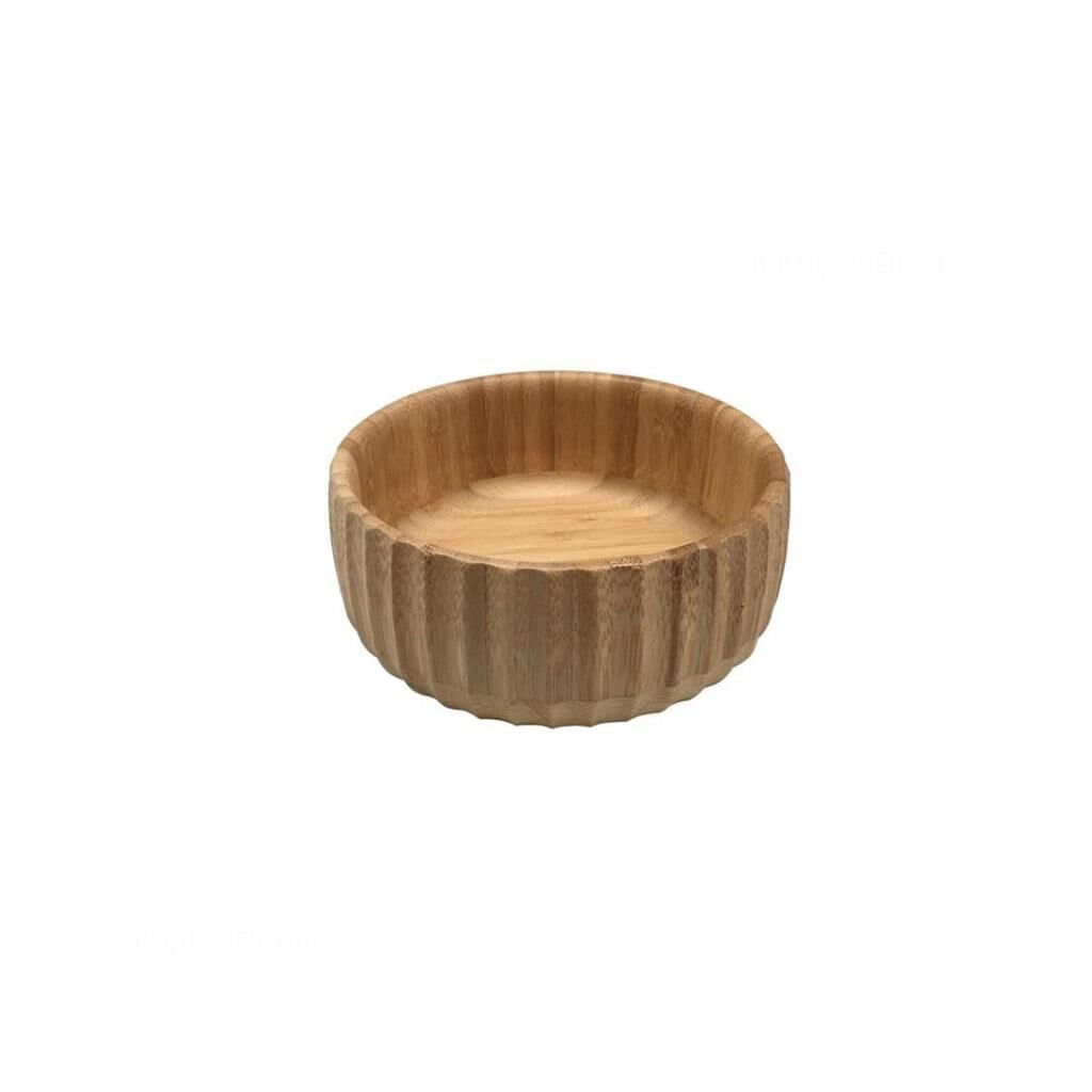 BAMBU YUVARLAK KASE/ÇEREZLİK 15X6CM