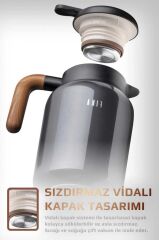 FİKA PAETA TERMOS 2000 ML ANTRASİT