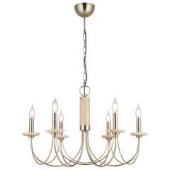 RAVO ANTİK 6'LI AVİZE 6XE14