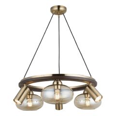 AMADORE ANTİK 3+3 AVİZE 3XGU10 3XE27