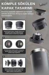 FİKA TAUKO TERMOS BARDAK 470ML ANTRASİT