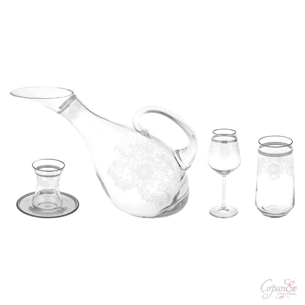 KARACA NEKLUS FINE PEARL 49 PARÇA BARDAK SETİ