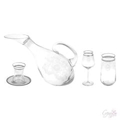 KARACA NEKLUS FINE PEARL 49 PARÇA BARDAK SETİ