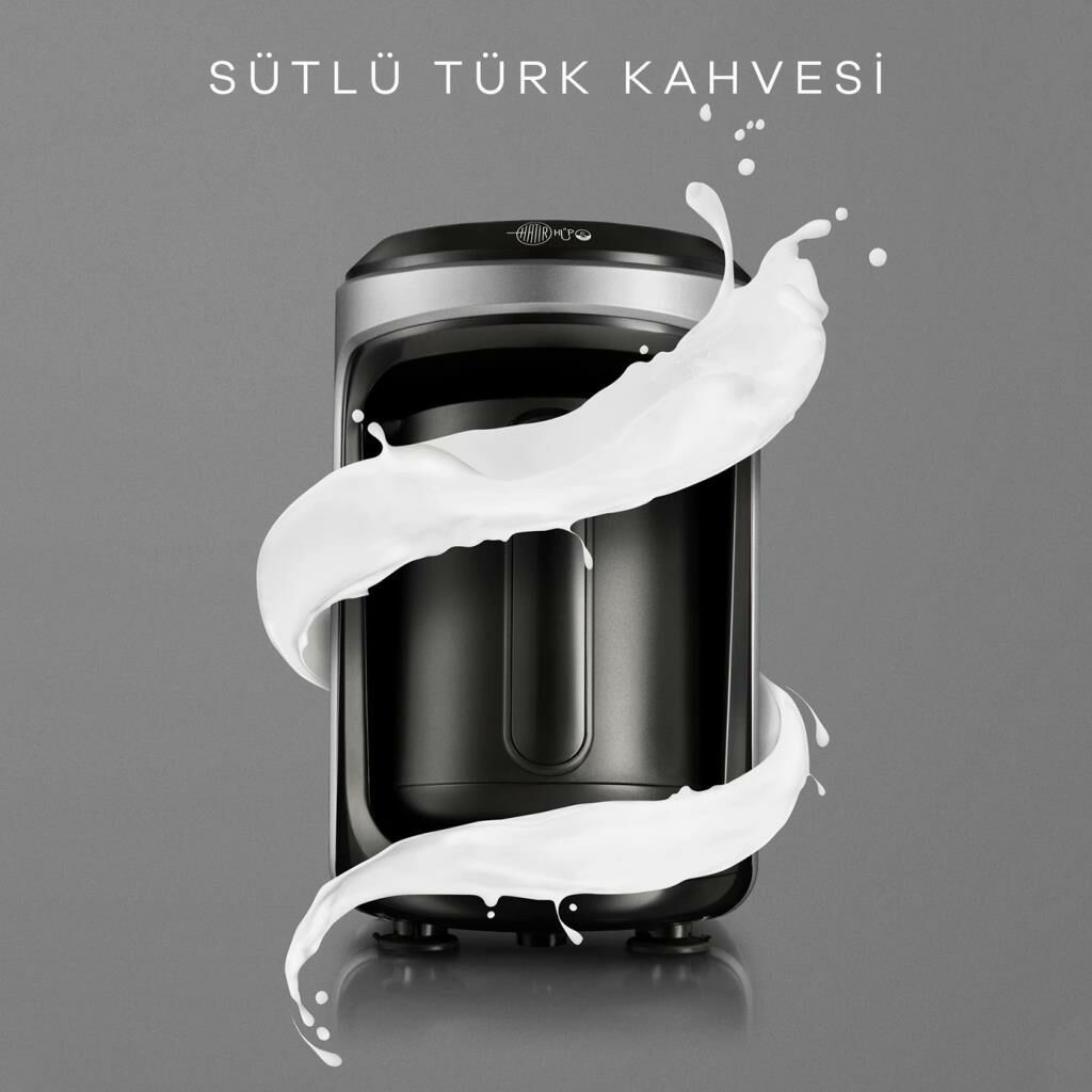HATIR HÜPS SÜTLÜ TÜRK KAHVESİ MAKİNESİ SİLVER