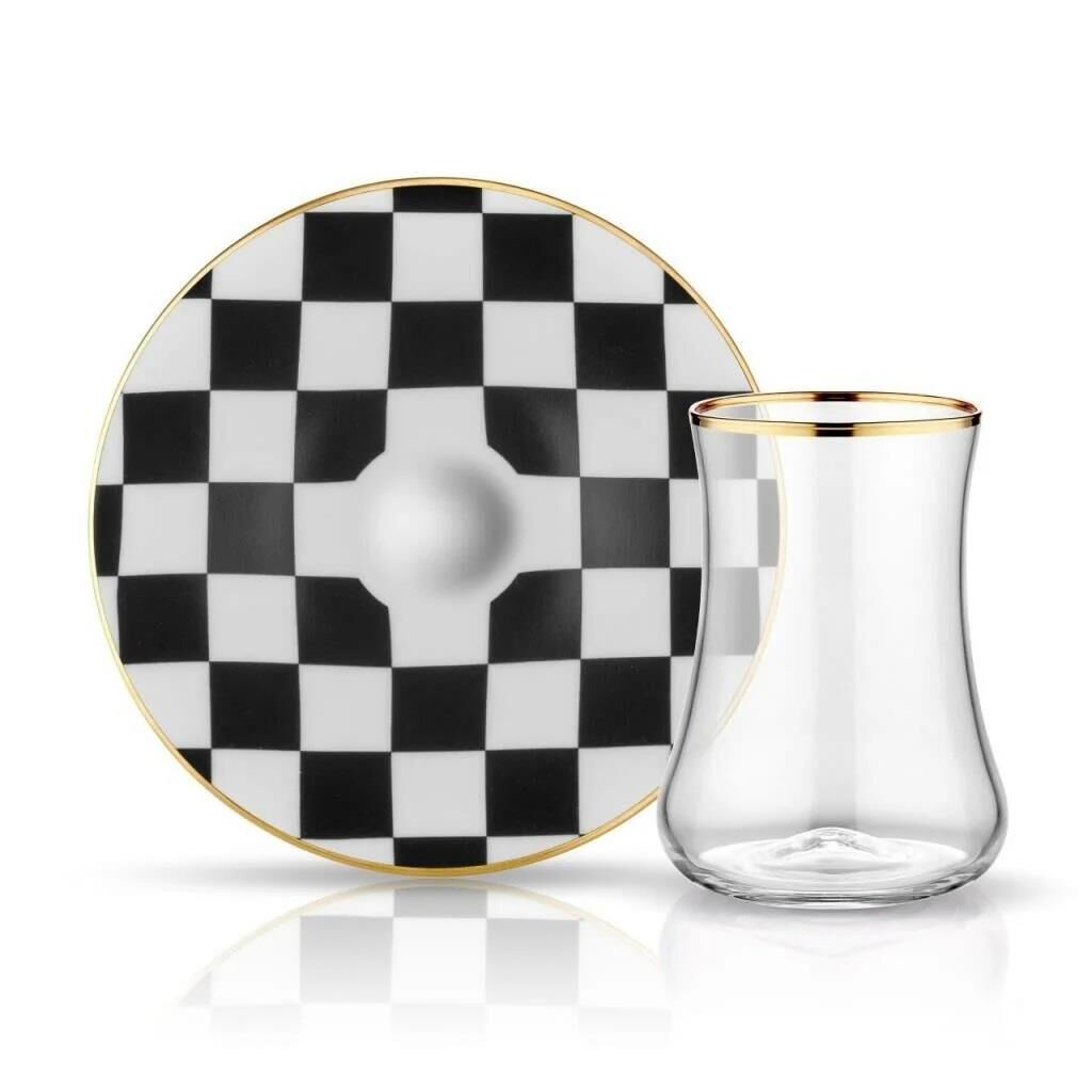 KOLEKSİYON DERVISH DAMA ÇAY SETİ 1 KİŞİLİK