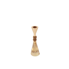 BAKIR CAM MUMLUK 5X5X18CM