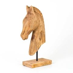 AHŞAP AT BÜST 28X12,5X49CM