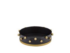 TRAY SİYAH ALTIN DEKORATİF TABAK 30CM