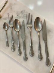 VİKON ANTİK 6 KİŞİLİK 42 PARÇA ÇATAL KAŞIK BIÇAK TAKIMI