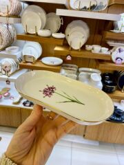 PURE FLEUR KAYIK TABAK DESEN1 20CM