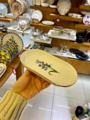 PURE FLEUR KAYIK TABAK DESEN2 20CM