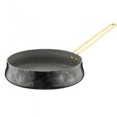 SİYAH MERMER 7 PARÇA TENCERE SETİ