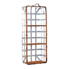 AHŞAP METAL 3'LÜ RAF 77cm