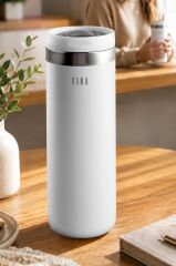 FİKA TAUKO TERMOS BARDAK 470ML BEYAZ