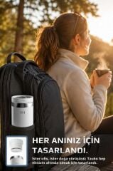 FİKA TAUKO TERMOS BARDAK 470ML BEYAZ
